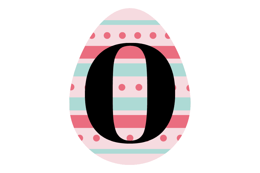 Påskägg O